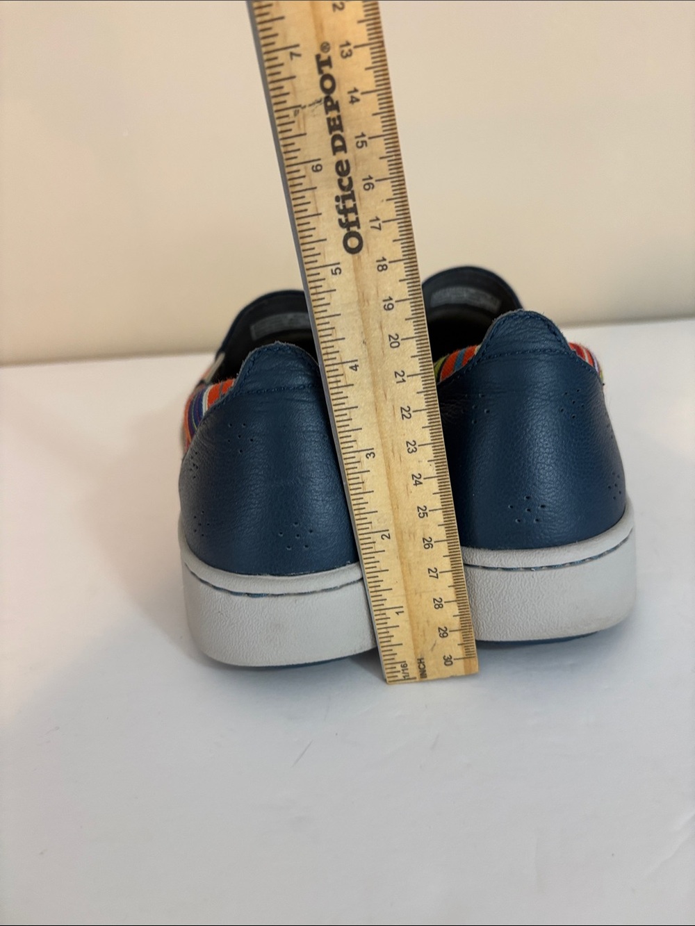 Dansko Belle Colorful Striped Canvas Slip on Sneaker Shoes Size 41 - Picture 11 of 14